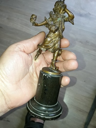 Bronzefigur jugendstil art - bronzefigur,