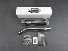 Hurric "Supersport" black exhaust Yamaha R1  2002 - 2003 Homologated, 63502569B