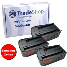 3x Werkzeug AKKU 36V 3000mAh