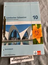 Lambacher Schweizer 10 Serviceband BW Lehrerausgabe Gymnasium Baden-Württemberg