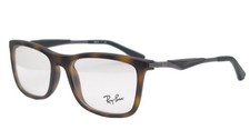 Brille Ray Ban RB 7029 5200 Schwarz Eckig Brillengestell Fassung Herren Damen