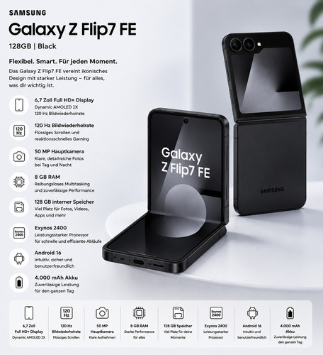 Samsung galaxy flip7 fe - galaxy,