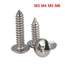 Blechschrauben Edelstahl A4