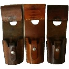 Schweizer Armee Swiss Army Bajonettschuh K31 Koppelschuh Bajonetthalter Leder