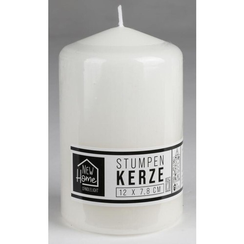 Stück stumpenkerzen 12x8cm - stück,