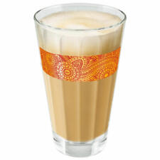 TASSIMO by WMF Chai Latte Glas 250 ml mit Muster in Füllhöhe