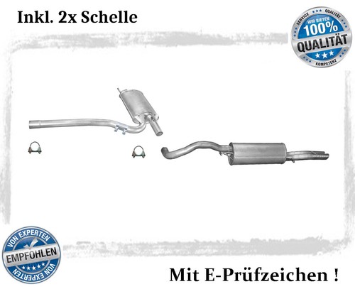 Auspuffanlage für audi - audi, a4