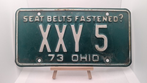 1973 ohio license plate - 1973,