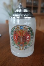 Alter Brauerei Bierkrug Franziskaner Leist Bräu München 0,5l Sammlerstück