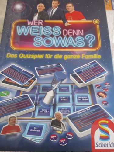 Wer weiß denn sowas das - wer,
