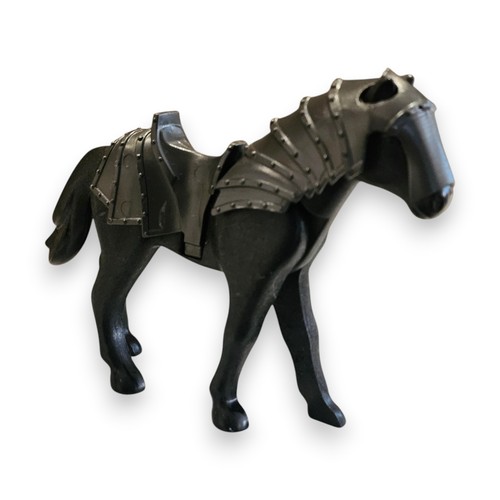 Playmobil ritter pferd - pferd, rappe
