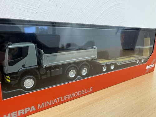 Herpa lkw modell iveco trakker - herpa,