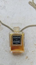 Coco CHANEL Eau de Parfum 4ml Miniatur Vintage mit Kette