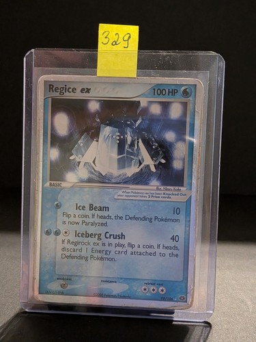 Pokemon karte tcg regice - pokemon,