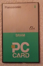 Panasonic SRAM PC CARD Memory Card Speicherkarte 64 KB, PCMCIA Card incl. MWST