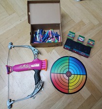 NERF Magischer Bogen pink, Pfeile und Schießscheiben (elektronisch) - ABHOLUNG