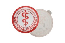Aufkleber med. techn