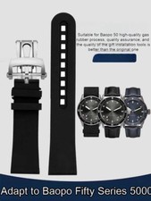 Fluorkautschuk Uhrenarmbänder passend für 50 Klafter 5000 5015 5066 5200 Uhre...