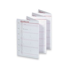 BSB Ersatz Kalendarium Einlagen Falt Kalender A6 Jahresübersicht LEPORELLO 2026