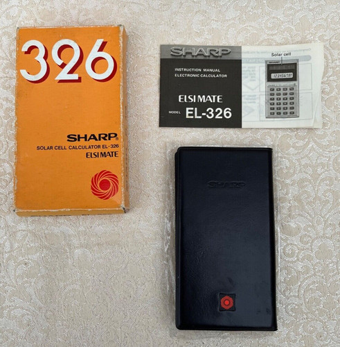 Sharp elsi mate 326 - mate, el-326