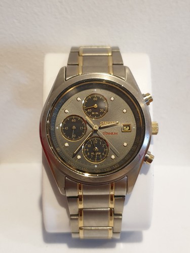 Seiko 7t62 0fd0 titanium - seiko, titanium-g