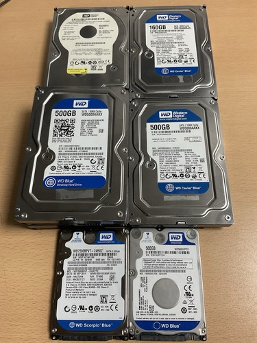 Konvolut hdds 160gb - 7x,
