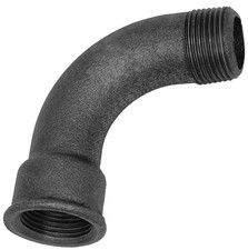 Temperguss Fittings schwarz