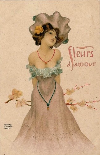 Raphael kirchner liebesblumen - kirchner,