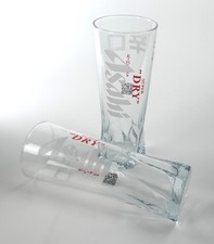 2 x Asahi Super Dry Pintglas
