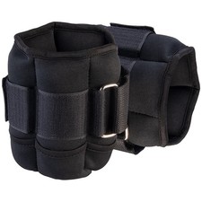 PEARL sports 2er-Set verstellbare Gewichtsmanschetten für Knöchel und Handgelenk