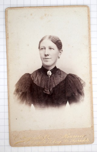 Cdv carte visite vintage - de, |