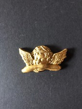 Verzierwachs Engel gold