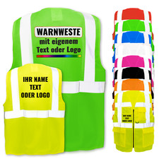 Warnweste mit Reißverschluss