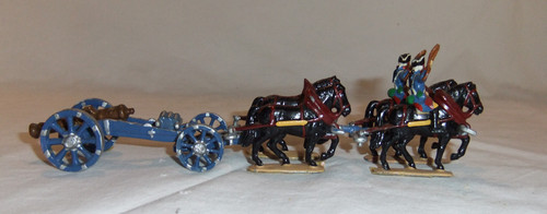Zinnfigur kanonenzug - 8.25,