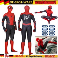 Halloween Spiderman Kostüm Kinder Erwachsene Superheld Party Karneval Jumpsuit