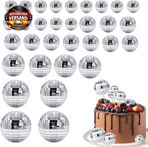 Mini discokugel set stück - mini,
