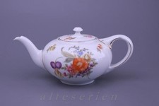 Teekanne Rosenthal Balmoral Deutsche Blume bunt