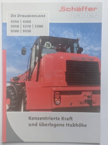 Schäffer 4350 9330 hoflader - -,