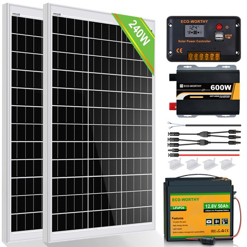 240w solaranlage komplettpaket - solaranlage,