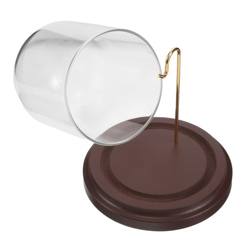 Uhrenvitrine aus glas mit - uhrenvitrine,