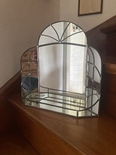 Bleiglas Spiegel Kristallglas Glaskunst Handarbeit Tiffany Bleiverglasung