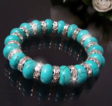 Armband Perlen türkis