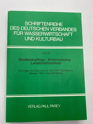Gewässerpflege - , –