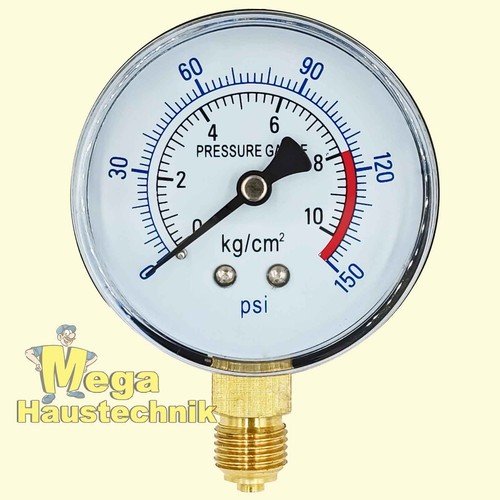 Manometer senkrecht 40mm - senkrecht, Ø