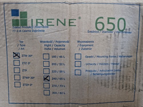 Neu lpg tank irene e20 - lpg,