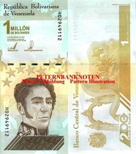 VENEZUELA  1 Million Bolivares