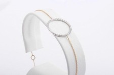 Armband 750 18 Kt Rose Gold Brillanten Diamant Neu .