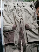 Seiler-lookri.de Jodhpur-Wander-Reithose Gr.34, camel (beige), Vollbesatz braun,