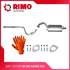 für Mitsubishi Galant 2.5 V6 24V 1996-2004 Auspuffanlage Mittel+Endschalldämpfer