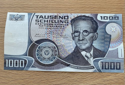 1000 schilling banknote - 1000, erwin
